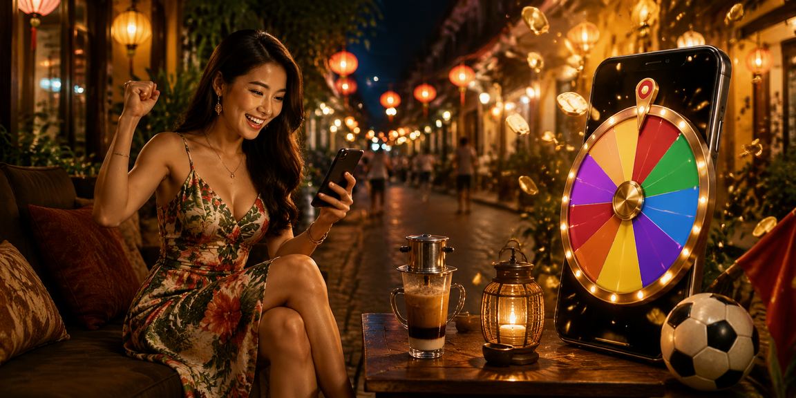 Không khí chơi roulette và jackpot sôi động tại Hà Nội buổi tối